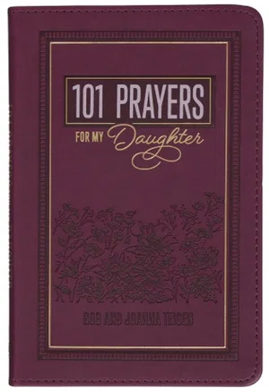 Gift Book 101 Prayers for My Daughter Faux Leather