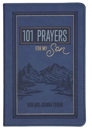 Gift Book 101 Prayers for My Son Faux Leather