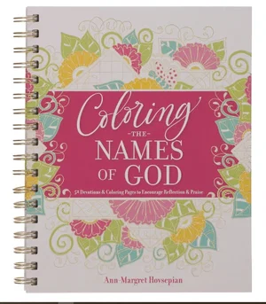 Colouring Devotional Names of God Wirebound
