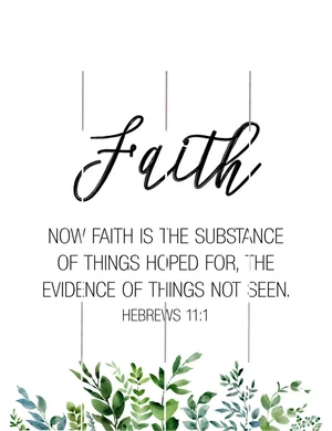 Pallet Art Faith 16x20