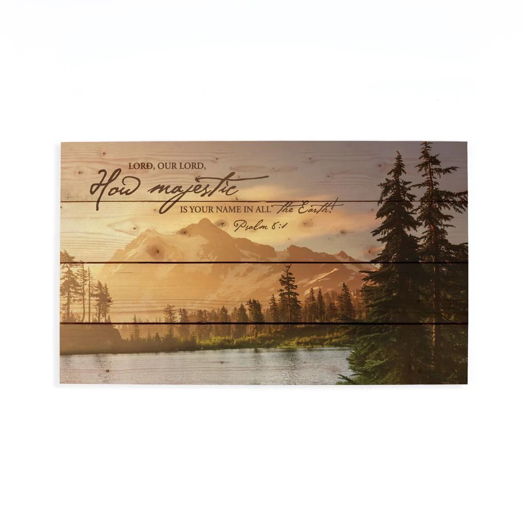 How Majestic Pallet Decor 14x23.75