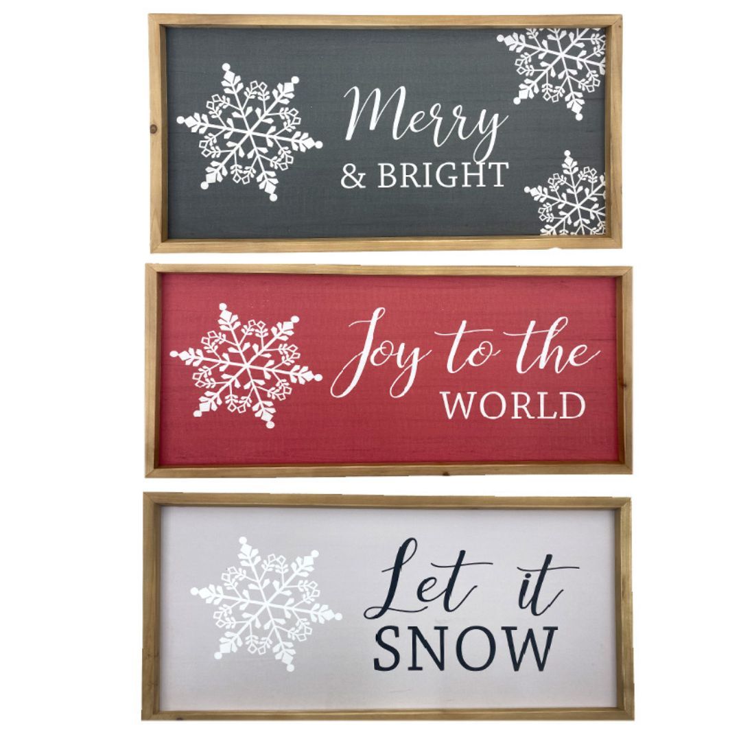 Image of Christmas Signs Assorted