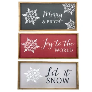 Christmas Signs Assorted