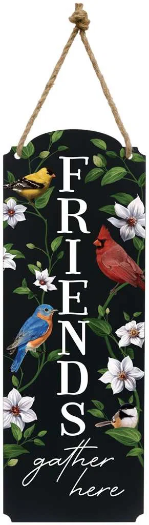 Wall Decor 18" Friends Gather Here