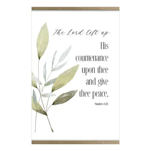 Canvas Hanging Wall Art - His Countenance 18"x12"