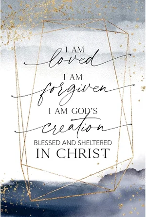 I Am Loved Plaque 6"x9"