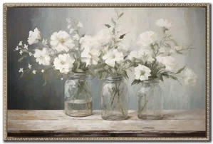 Mason Jar Bouquet 30"x45"