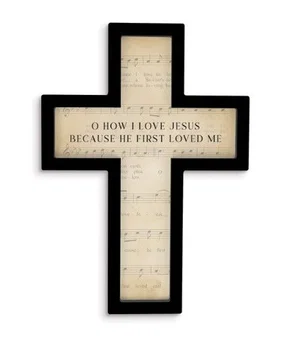 Cross - Oh How I Love Jesus 12.75 x18