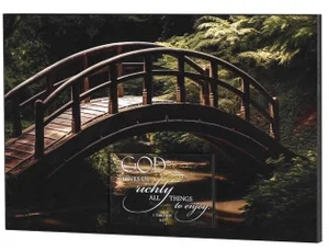 Wall Plaque Nature God Gives Richly