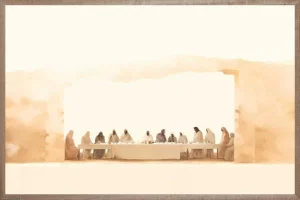Farmhouse Brown The Last Supper 22x28