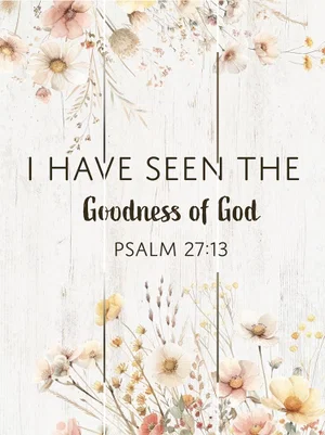Pallet Art Goodness Of God 20x30