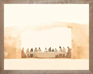 Farmhouse Brown The Last Supper 11x14