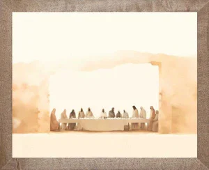Farmhouse Brown The Last Supper 8x10