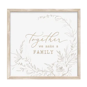 Premier Carved Art - Together We Make A Family