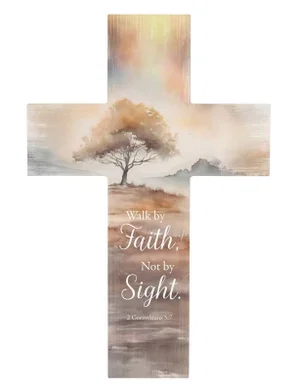 Wall Cross Walk By Faith