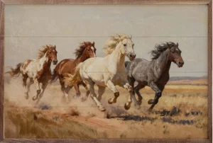 Framed Art- Wild Run