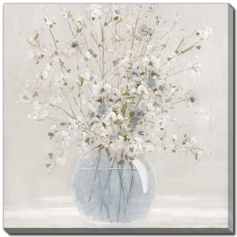 Image of Blue Blooming Blossoms II 16’x16′