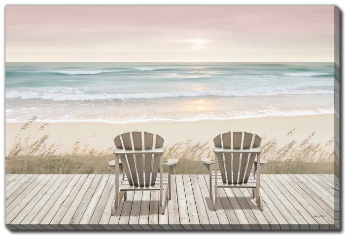 Boardwalk Sunset Canvas 22"x28"