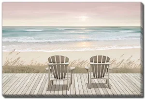 Boardwalk Sunset Canvas 22"x28"