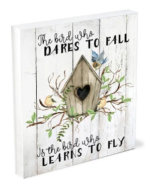 Shelfie Sitter Learn to Fly 4x5