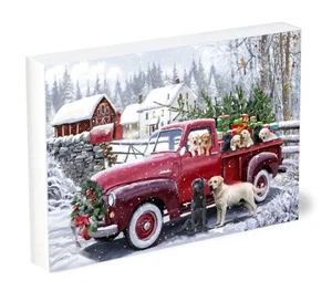 Shelfie Sitter Christmas Delivery 4x5
