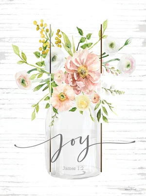 Pallet Art Joy Floral 9x12