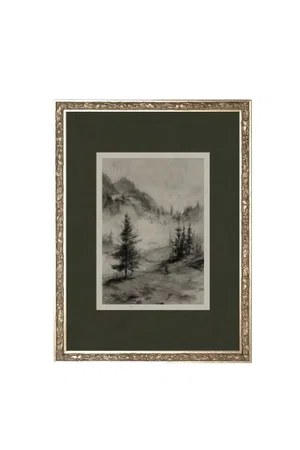 Misty Heights Frame Vintage Silver 12"x16"