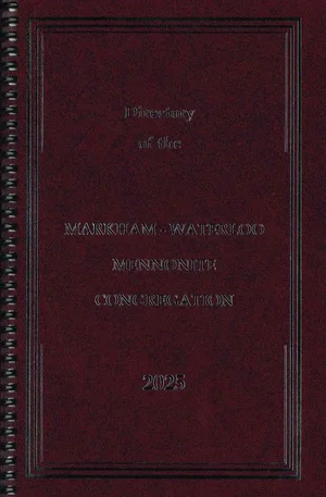 Directory of The Markham-Waterloo Mennonite 2025