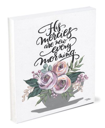 Image of Shelfie Sitter His Mercies are New Every Morning 4×5