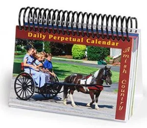 Daily Perpetual Calendar Amish Country