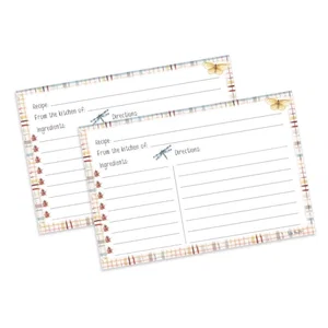 Recipe Card- Spring Meadow