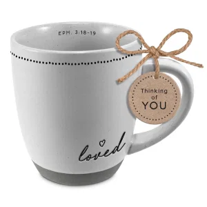Coffeecup - Textured Love Eph 3:18,19 - 16oz