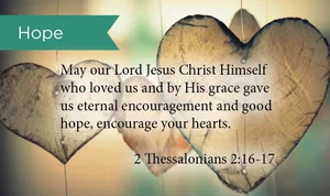 Hope: 2 Thes. 2 Pass Along Cards