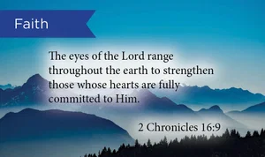Faith: 2 Chron 16 Pass Along Cards