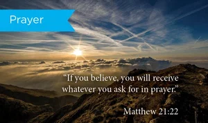 Prayer Matt 21: Pass Along Cards