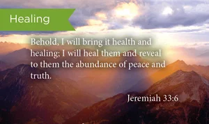 Healing: Pass Along Cards
