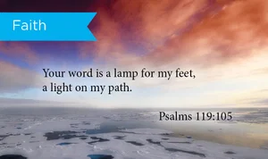 Faith Psalms 119: Pass Along Cards