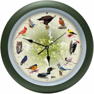 Bird Calls Clock 20th Anniversary Edition 13"