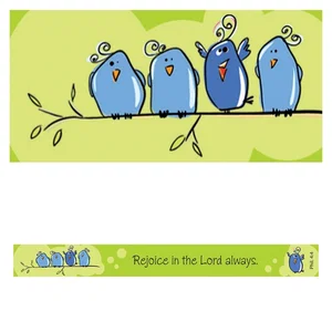 Magnetic Strip : Rejoice in the Lord Always