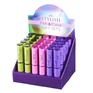 Stylish Pen And Case Gift Sets - Asstd Colours