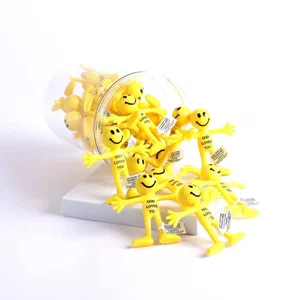 Bendable Man Smile God Loves You - 1pc