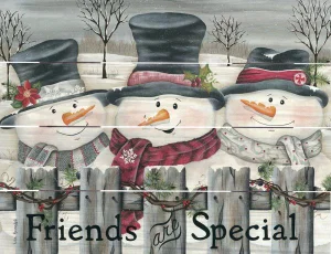 Pallet Art Friends are Special 9x12