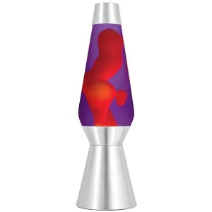 Lava Lamp 27" Yellow & Purple