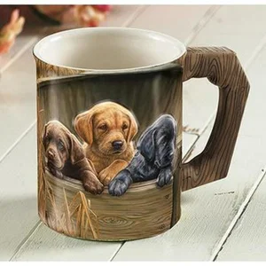 Sculpted Mug All Hands on Deck - Labs 16 oz.