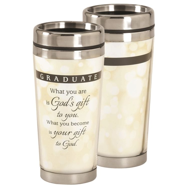 Travel Mug Stainless Graduation 16 oz