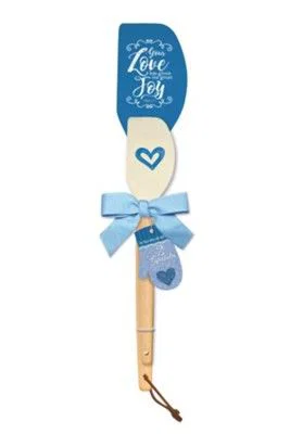 Spatula Gift Set, Your Love Has Given Me Great Joy Blue