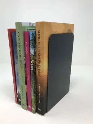 Book Ends Solid Black Set of 2 - Currently Unavailable