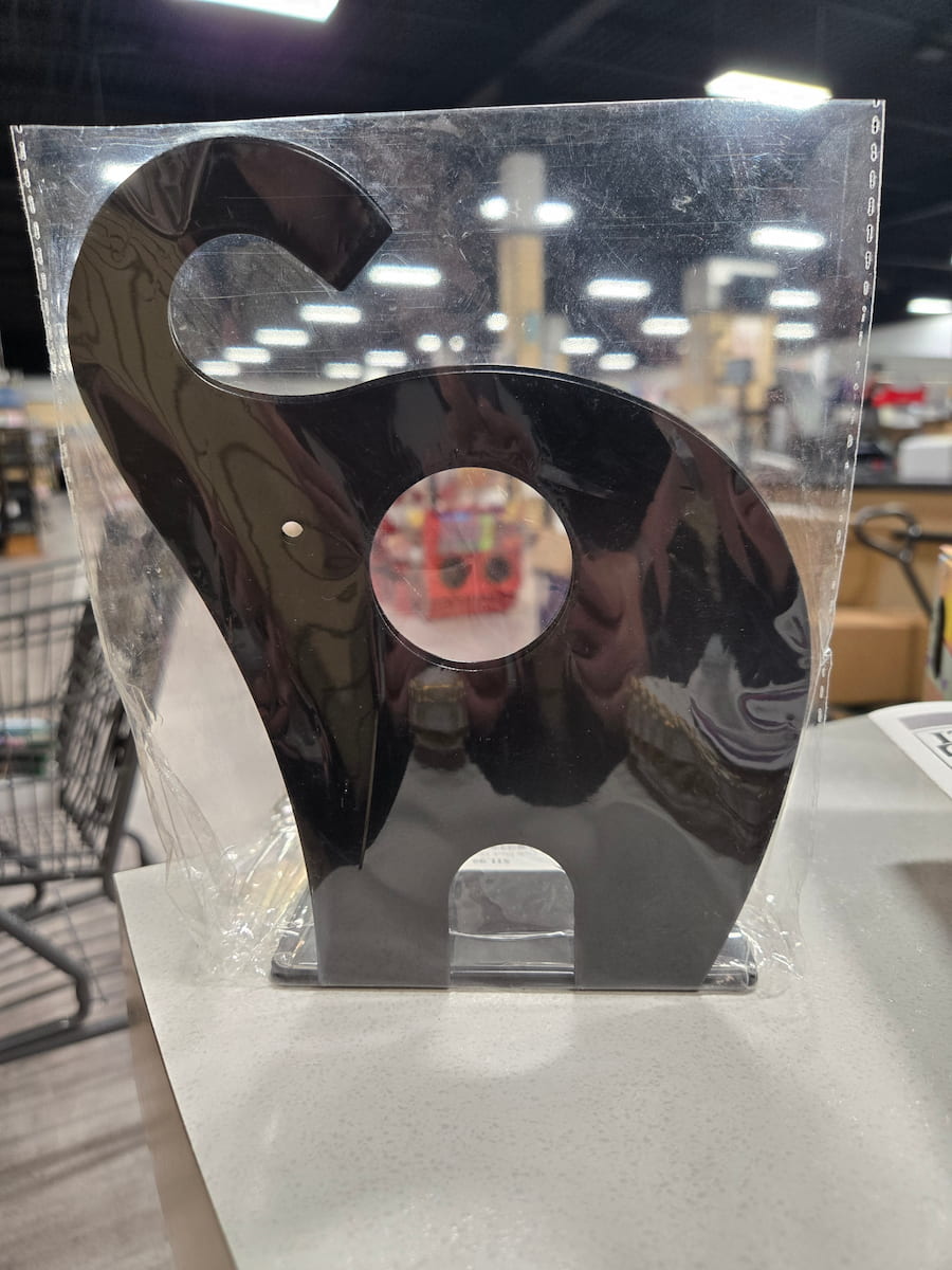Book Ends Black Elephant Set of 2