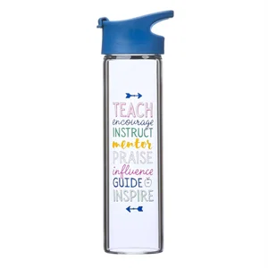 A Great Teacher - Glass Water Bottle - 20 oz