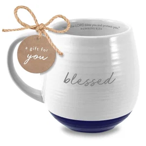 Ceramic Mug Blessed Numbers 6:24, 18 oz